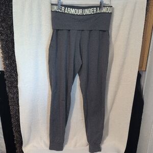 Under Armour 'Downtown' knit fold over jogger pants